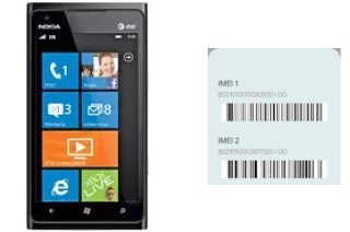 How to find the IMEI code on Lumia 900 AT&T