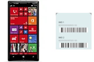 How to see the IMEI code in Lumia Icon