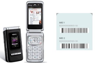 How to find the IMEI code on Nokia N75