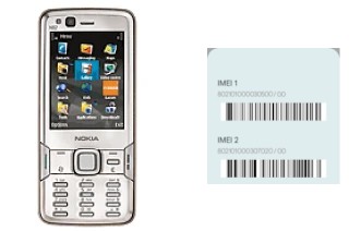 How to find the IMEI code on Nokia N82