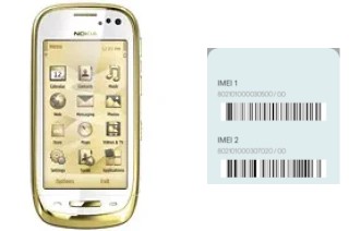 How to find the IMEI code on Nokia Oro