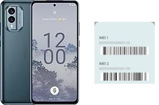 How to see the IMEI code in Nokia X30