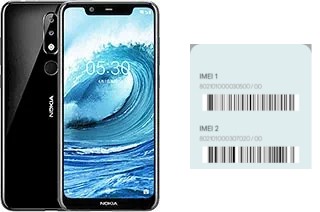 How to see the IMEI code in 5.1 Plus (Nokia X5)