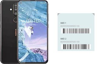 How to see the IMEI code in Nokia X71