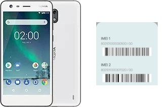 How to find the IMEI code on Nokia 2