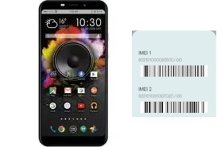 How to see the IMEI code in i5710 Infinity X1