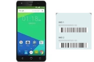 How to find the IMEI code on NUU Mobile N5L