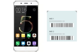 How to find the IMEI code on NUU NU5