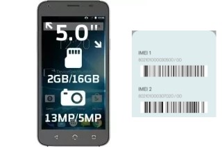 How to see the IMEI code in NUU Mobile X4