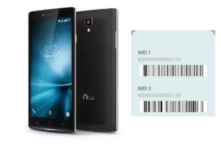 How to find the IMEI code on NUU Mobile Z8