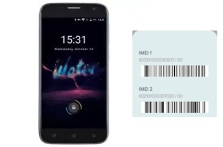 How to find the IMEI code on X Music II