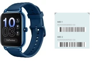 How to find the IMEI code on Nord Watch