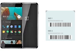 How to find the IMEI code on OnePlus X