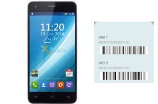 How to see the IMEI code in K7 Sunny