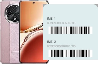 How to see the IMEI code in F27 Pro+