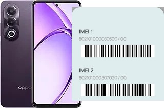 How to see the IMEI code in A3x (China)