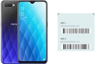 How to see the IMEI code in Oppo A7x