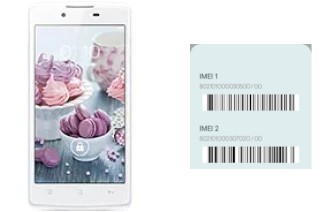 How to see the IMEI code in Oppo Neo