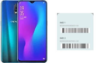 How to see the IMEI code in Oppo R17