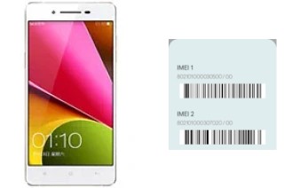 How to see the IMEI code in Oppo R1S