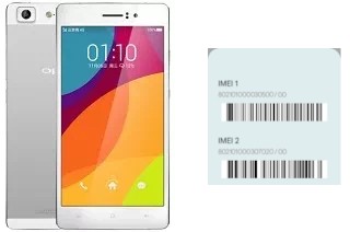 How to see the IMEI code in Oppo R5