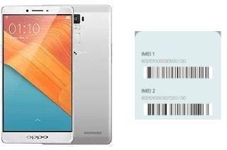 How to find the IMEI code on R7 Plus