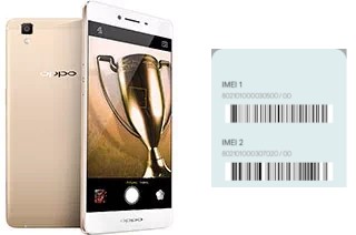 How to see the IMEI code in Oppo R7s