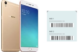 How to see the IMEI code in R9 Plus