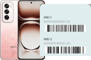 How to see the IMEI code in Reno12 (China)