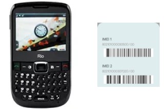 How to see the IMEI code in Orange Rio