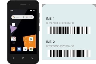 How to see the IMEI code in Sanza Touch