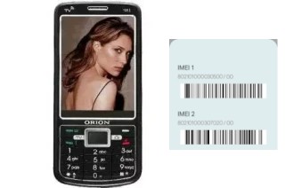 How to find the IMEI code on Orion 981