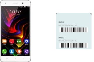 How to find the IMEI code on Oukitel C5