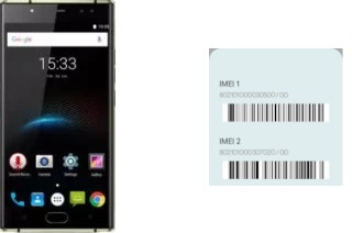 How to see the IMEI code in Oukitel K3