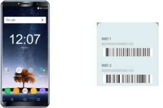 How to find the IMEI code on Oukitel K6