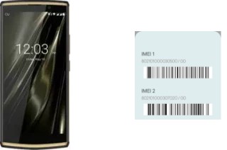 How to find the IMEI code on Oukitel K7