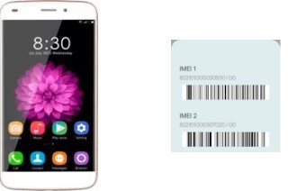 How to find the IMEI code on Oukitel U10