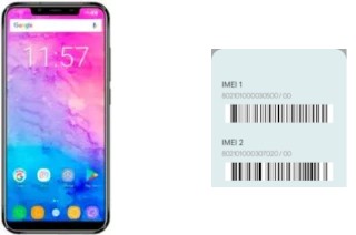 How to find the IMEI code on Oukitel U19