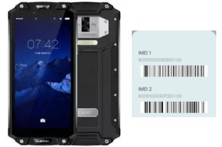 How to find the IMEI code on Oukitel WP2