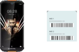 How to see the IMEI code in Oukitel WP6