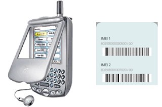 How to see the IMEI code in Treo 270