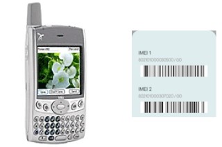 How to see the IMEI code in Treo 600