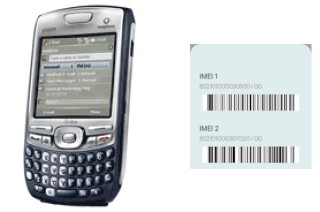 How to find the IMEI code on Treo 750v