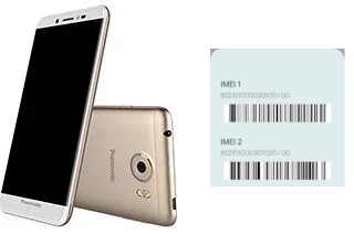 How to find the IMEI code on Panasonic P88