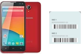 How to find the IMEI code on Panasonic T41