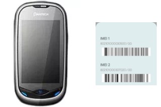 How to find the IMEI code on P4000