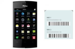 How to see the IMEI code in PH350B