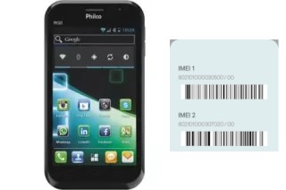 How to see the IMEI code in PH501