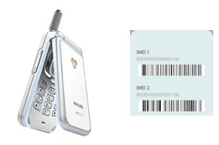 How to find the IMEI code on Philips 330