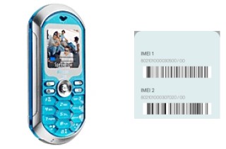 How to find the IMEI code on Philips 355